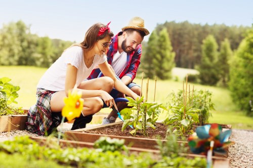 Team commitment to preventing modern slavery in gardening operations