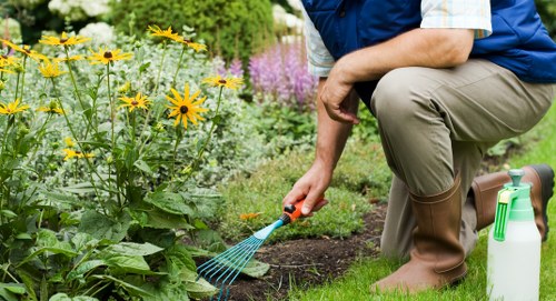 Secure bank transfer and card payment options for garden services